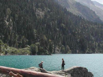 Au bord du lac